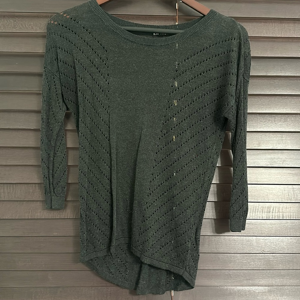 Grey express sweater